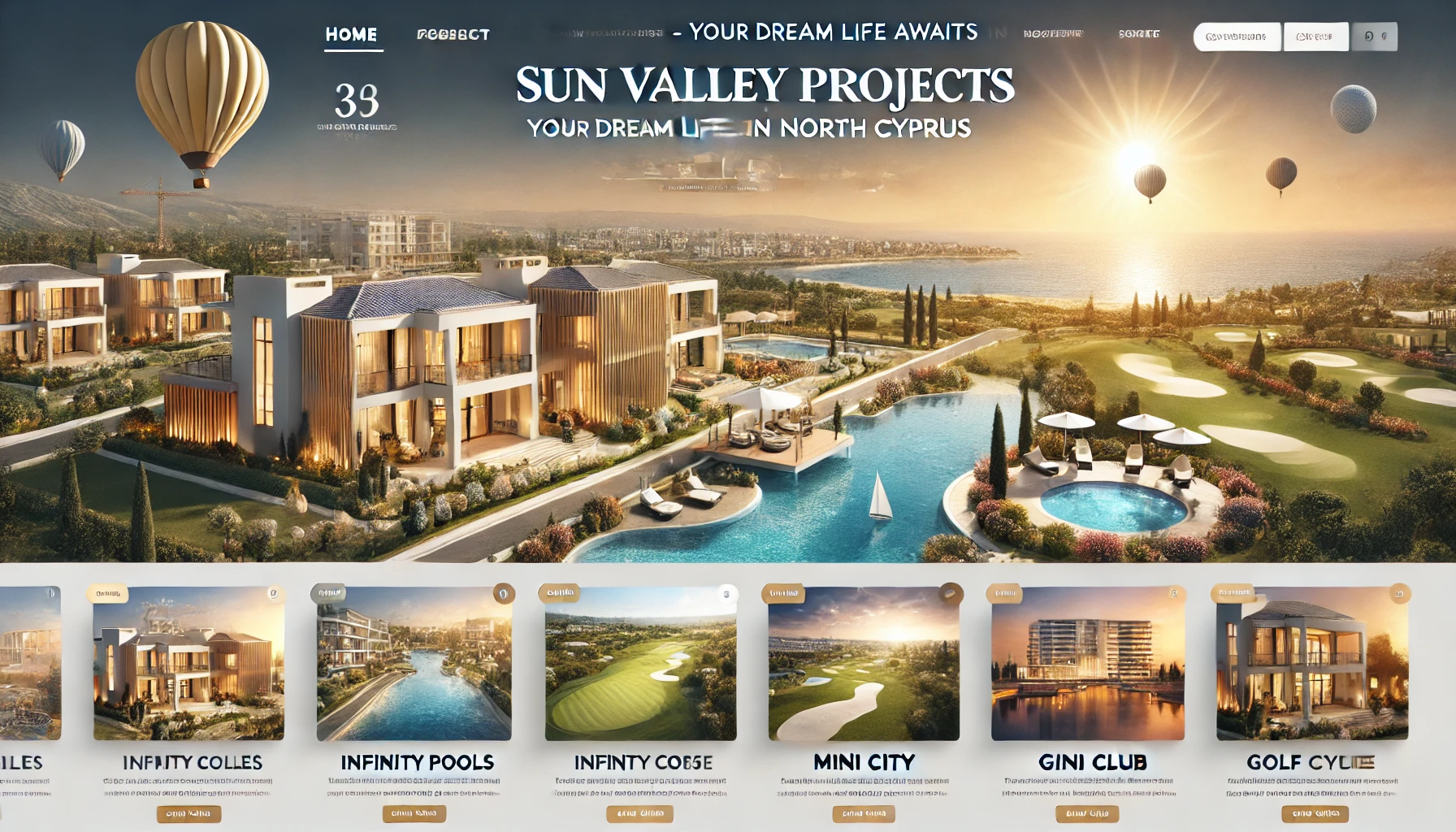 Kuzey Kıbrıs'ta Lüks Yaşamın Zirvesi: Sun Valley Projeleri ile Geleceğinizi Şekillendirin